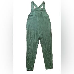 Smash + Tess green jumper overalls